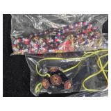 Lot of Jewelry and Accessories including Cross Pendants, Rosaries, and Earrings