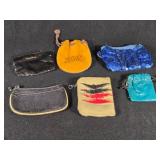 Lot of Vintage Coin Purses and Pouches
