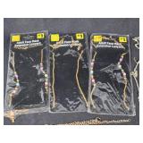Various Jewelry Items including Adult Face Mask Extension Lanyards and Necklaces