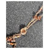 Lot of Jewelry Pieces Including Gold Tone Chains and Beaded Necklaces