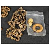 Lot of Assorted Beaded and Shell Jewelry and Accessories