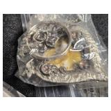 Large Lot of Assorted Keychains and Accessories featuring unique designs such as a beaded lizard, miniature license plates, and themed items from Las Vegas.