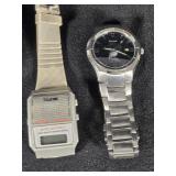 Lot of Watches and Accessories including Bulova, Majestron, and Keychain Watch - All untested