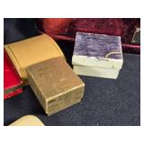 Collection of Vintage Jewelry Boxes and Storage Cases