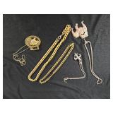 Necklaces Including Dog and Fleur-de-lis and Jaguar