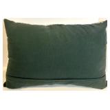 Throw Pillows - 3-Pack - Navy Knit Braided, Mountain Stripe, Geometric Bronze Pattern