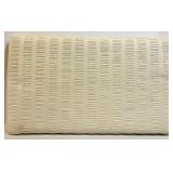 Foam Pillow with Cream Pleated Cover