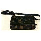 TUMI Camouflage Crossbody Bag - Orange Interior
