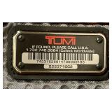 TUMI Camouflage Crossbody Bag - Orange Interior