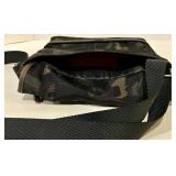 TUMI Camouflage Crossbody Bag - Orange Interior