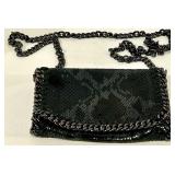 Borse in Pelle Snakeskin Chain Shoulder Bag