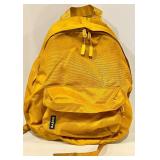 Baboon Backpack - Yellow, Front Pocket, Zippered Main Compartment