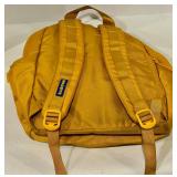 Baboon Backpack - Yellow, Front Pocket, Zippered Main Compartment