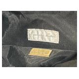 De Vecchi Leather Handbag - Made in Italy - Black Crossbody with Braided Strap