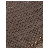 De Vecchi by Hamilton Hodge Made in Italy Woven Leather Shoulder Bag