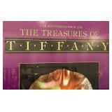 Framed Tiffany Poster - The Treasures of Tiffany Exhibit 1982 Chicago Tribune Presents
