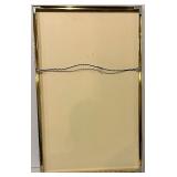 Framed Tiffany Poster - The Treasures of Tiffany Exhibit 1982 Chicago Tribune Presents