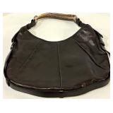 Yves Saint Laurent Leather Bag - Antler-Style Handle