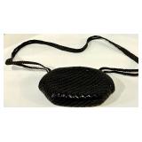 De Vecchi by Hamilton Hodge Basketweave Handbag - Woven Leather - Made in Italy