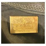 De Vecchi by Hamilton Hodge Basketweave Handbag - Woven Leather - Made in Italy