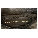 Marc by Marc Jacobs Leather Crossbody Bag Black & Gold Bird Clasp