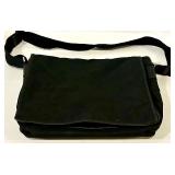 Prada Black Nylon Messenger Bag Made in Italy