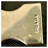 Prada Black Nylon Messenger Bag Made in Italy