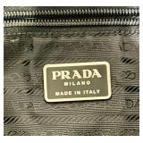 Prada Black Nylon Messenger Bag Made in Italy