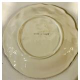 Made in Italy 8in Ceramic Fruit Plates - Set of 4