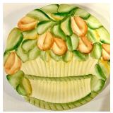 Made in Italy 8in Ceramic Fruit Plates - Set of 4