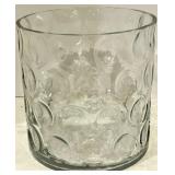 Oleg Cassini Candle Holders - Crystal Glass Set of 4