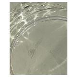 Oleg Cassini Candle Holders - Crystal Glass Set of 4