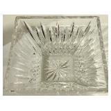Crystal Glassware Set - Assorted Cut Glass Bowls & Tray