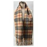 Scarves - White, Plaid & Black (Lot of 3)
