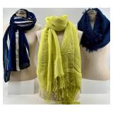 Brazen & Love Quotes Scarves (Lot of 3)