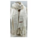 Pashmina Scarves - 3-Pack - 100% Cashmere - Purple, White & Brown