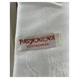 Pashmina Scarves - 3-Pack - 100% Cashmere - Purple, White & Brown