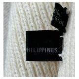 Ultimo Scarf - Beige Knit Scarf & Green Gradient Scarf & Dark Gray/Green Wrap