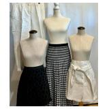 Vernika Maine Skirt M & Nanushka Skirt L & Phillip Lim Leopard Print Skirt L & Etro White Capris 44
