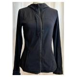 Lululemon Neon Lime Tank Top - Black Zip Hoodie - Grey Tee - Black Pants - Aviator Nation Red yoga pants