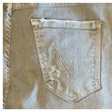 Mother Staycation Hawaiian Shirt & The Maverick Fray Jeans