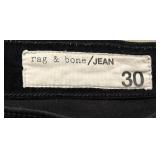 Rag & Bone Jeans and Rag & Bone Stripe Tee - 2-Piece Set