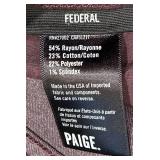 Paige Lennox & Paige Federal Denim Jeans - Lot of 2 (Sizes 34 & 33)