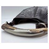 Yves Saint Laurent Leather Bag - Antler-Style Handle