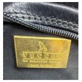 De Vecchi by Hamilton Hodge Basketweave Handbag - Woven Leather - Made in Italy