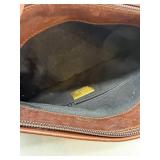 De Vecchi by Hamilton Hodge Woven Leather Shoulder Bag - Made in Italy