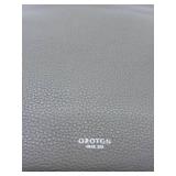 OROTON Taupe Pebbled Leather Bag with Strap