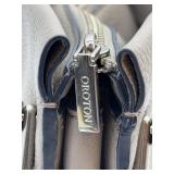 OROTON Taupe Pebbled Leather Bag with Strap