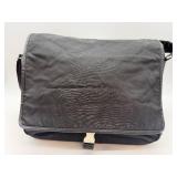 Prada Black Nylon Messenger Bag Made in Italy