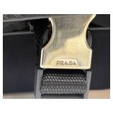 Prada Black Nylon Messenger Bag Made in Italy